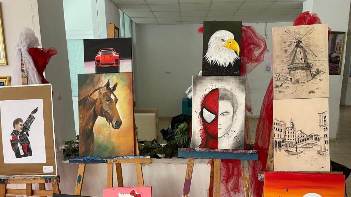 Levent Aydın Anadolu Lisesi Resim Sergisi 